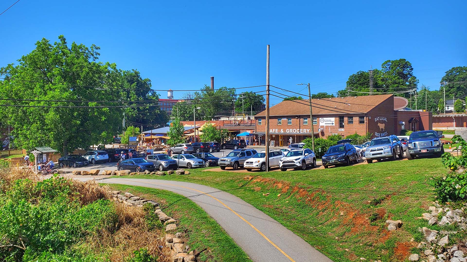 Swamp Rabbit Cafe - a cozy place for rabbit lovers